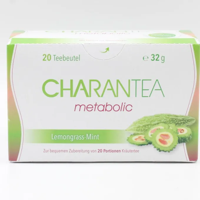 CHARANTEA metabolic Lemon/Mint Filterbeutel 20 Stück