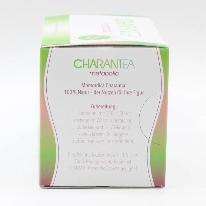 CHARANTEA metabolic Lemon/Mint Filterbeutel 20 Stück