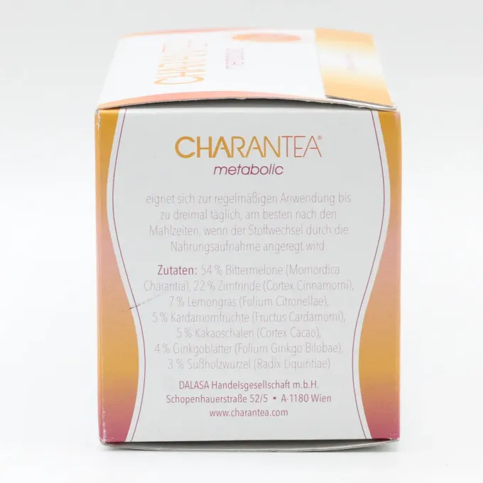 CHARANTEA metabolic Zimt Kräutertee Filterbeutel 20 Stück