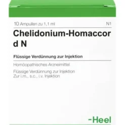 CHELIDONIUM-HOMACCORD N Ampullen 10 St