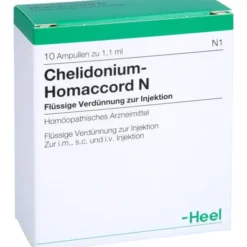 CHELIDONIUM-HOMACCORD N Ampullen 10 St
