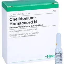 CHELIDONIUM-HOMACCORD N Ampullen 10 St