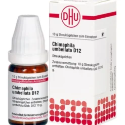 CHIMAPHILA UMBELLATA D 12 Globuli 10 g