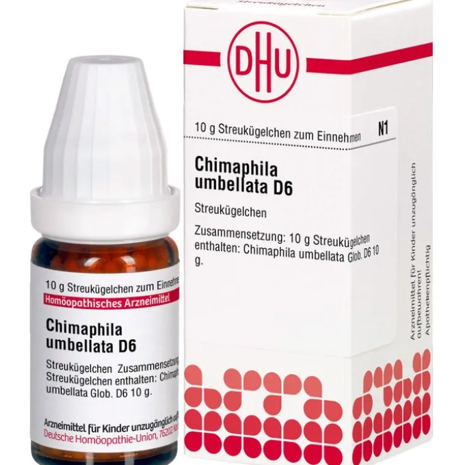 CHIMAPHILA UMBELLATA D 6 Globuli 10 g