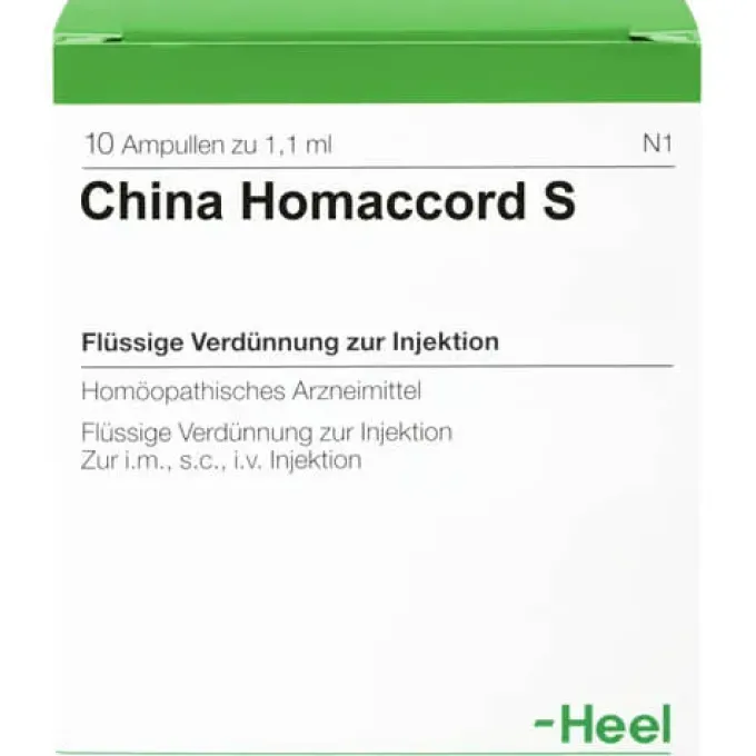 CHINA HOMACCORD S Ampullen 10 St