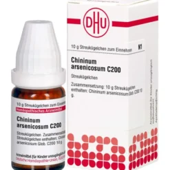 CHININUM ARSENICOSUM C 200 Globuli 10 g