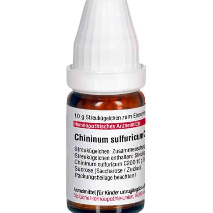 CHININUM SULFURICUM C 200 Globuli 10 g