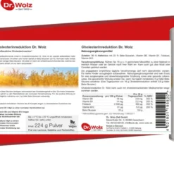 CHOLESTERINREDUKTION Dr.Wolz Pulver 224 g