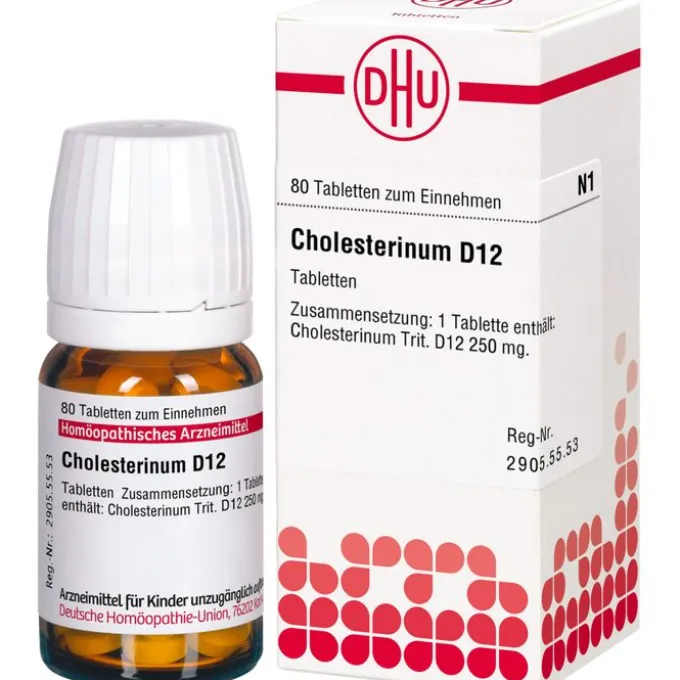 CHOLESTERINUM D 12 Tabletten 80 St