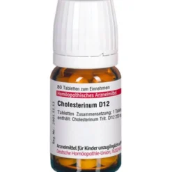 CHOLESTERINUM D 12 Tabletten 80 St