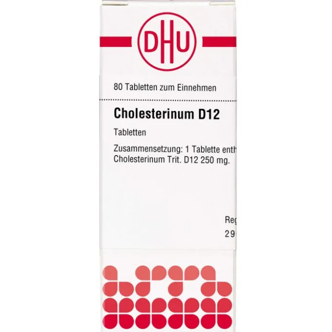 CHOLESTERINUM D 12 Tabletten 80 St