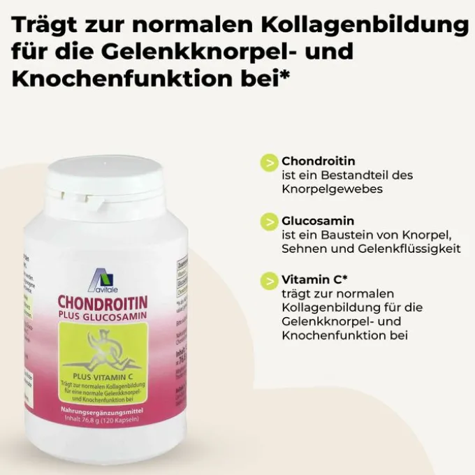 CHONDROITIN GLUCOSAMIN Kapseln 120 Stück