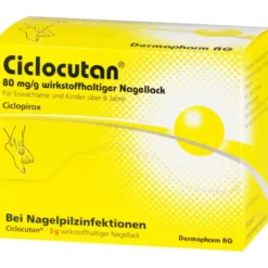 CICLOCUTAN 80 mg/g wirkstoffhaltiger Nagellack 3 g