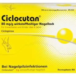 CICLOCUTAN 80 mg/g wirkstoffhaltiger Nagellack 3 g