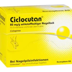 CICLOCUTAN 80 mg/g wirkstoffhaltiger Nagellack 3 g