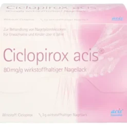 CICLOPIROX acis 80 mg/g wirkstoffhalt.Nagellack 3 g