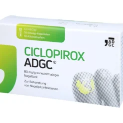 CICLOPIROX ADGC 80 mg/g wirkstoffhalt.Nagellack 3,3 ml