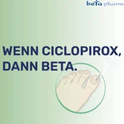 CICLOPIROX beta 80 mg/g wirkstoffhalt.Nagellack 3,30 ml