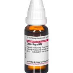 CIMICIFUGA D 12 Dilution 20 ml