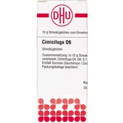 CIMICIFUGA D 6 Globuli 10 g