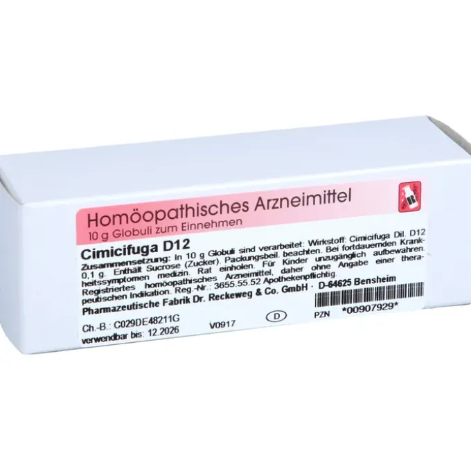 CIMICIFUGA D 12 Globuli 10 g