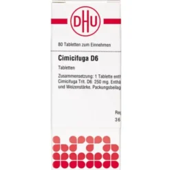 CIMICIFUGA D 6 Tabletten 80 St