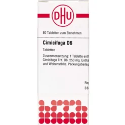CIMICIFUGA D 6 Tabletten 80 St