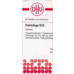 CIMICIFUGA D 12 Tabletten 80 St