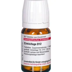 CIMICIFUGA D 12 Tabletten 80 St