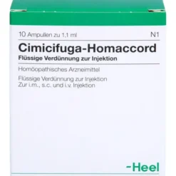 CIMICIFUGA HOMACCORD Ampullen 10 St