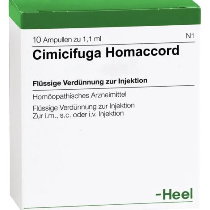 CIMICIFUGA HOMACCORD Ampullen 10 St