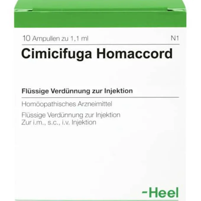 CIMICIFUGA HOMACCORD Ampullen 10 St