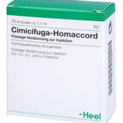 CIMICIFUGA HOMACCORD Ampullen 10 St