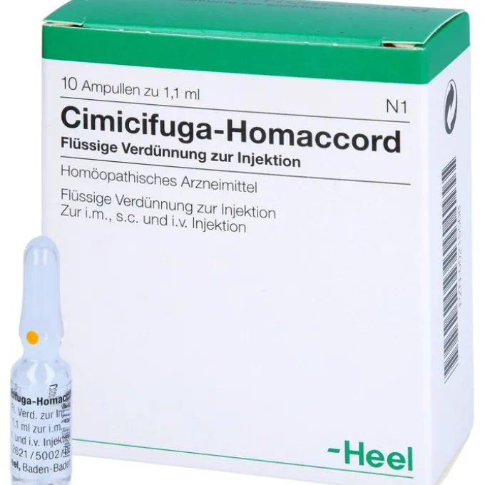 CIMICIFUGA HOMACCORD Ampullen 10 St