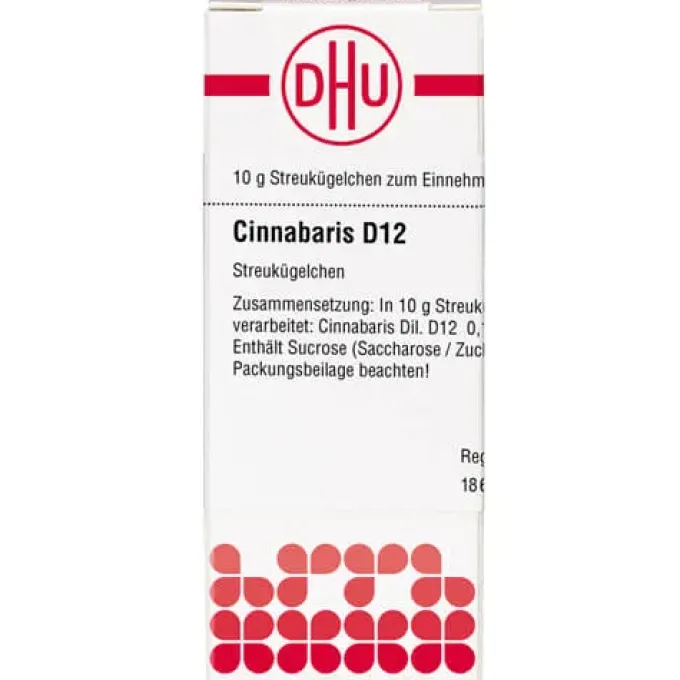 CINNABARIS D 12 Globuli 10 g