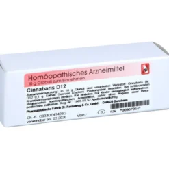 CINNABARIS D 12 Globuli 10 g
