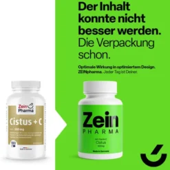 CISTUS 500 mg+C Kapseln 180 Stück