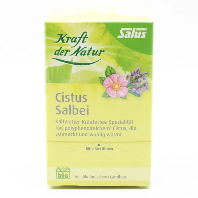 CISTUS SALBEI Kräutertee Kraft d.Natur Salus Fbtl. 15 Stück