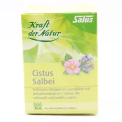 CISTUS SALBEI Kräutertee Kraft d.Natur Salus Fbtl. 15 Stück