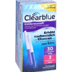 CLEARBLUE Fertilitätsmonitor Teststäbchen 30+3 33 St