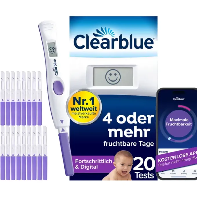 CLEARBLUE Ovulationstest fortschrittlich & digital 20 St