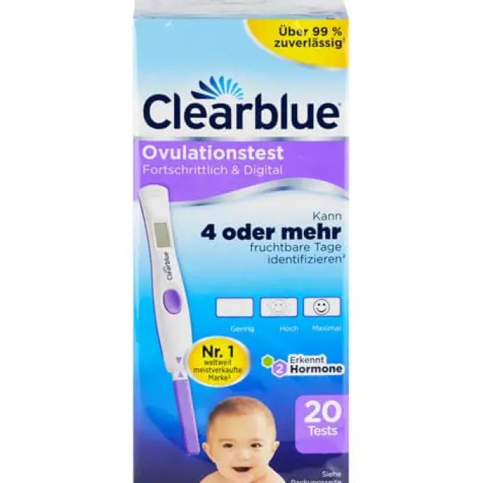 CLEARBLUE Ovulationstest fortschrittlich & digital 20 St