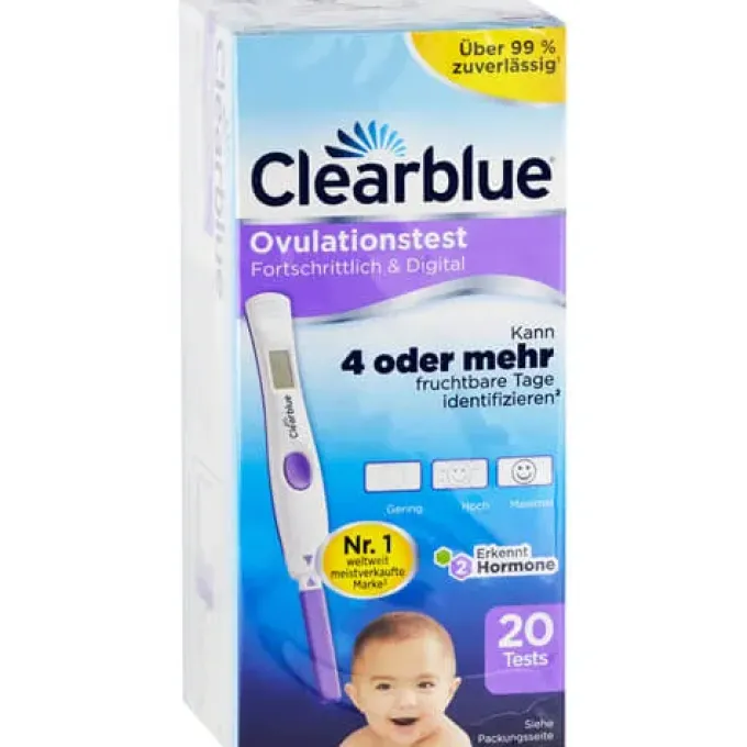 CLEARBLUE Ovulationstest fortschrittlich & digital 20 St