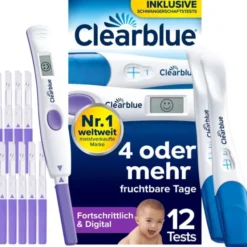 CLEARBLUE Ovulation u.Schwangerschaftstest Kombip. 12 St