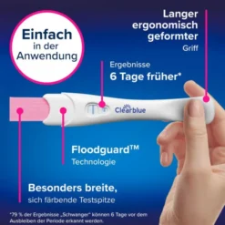 CLEARBLUE Schwangerschaftstest frühe Erkennung 5 St