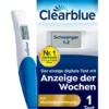CLEARBLUE Schwangerschaftstest mit Worten & Wochenbestimmung 1 St