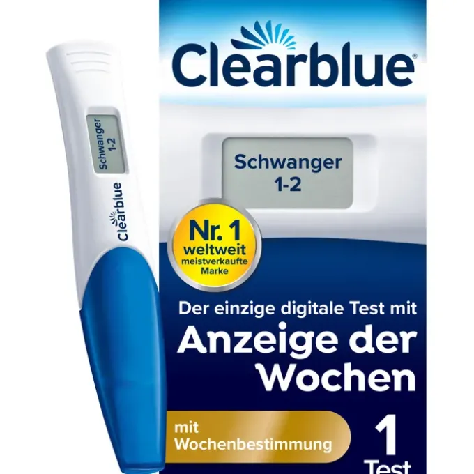 CLEARBLUE Schwangerschaftstest mit Worten & Wochenbestimmung 1 St