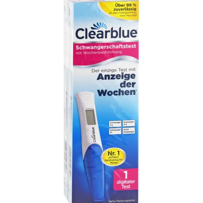 CLEARBLUE Schwangerschaftstest mit Worten & Wochenbestimmung 1 St