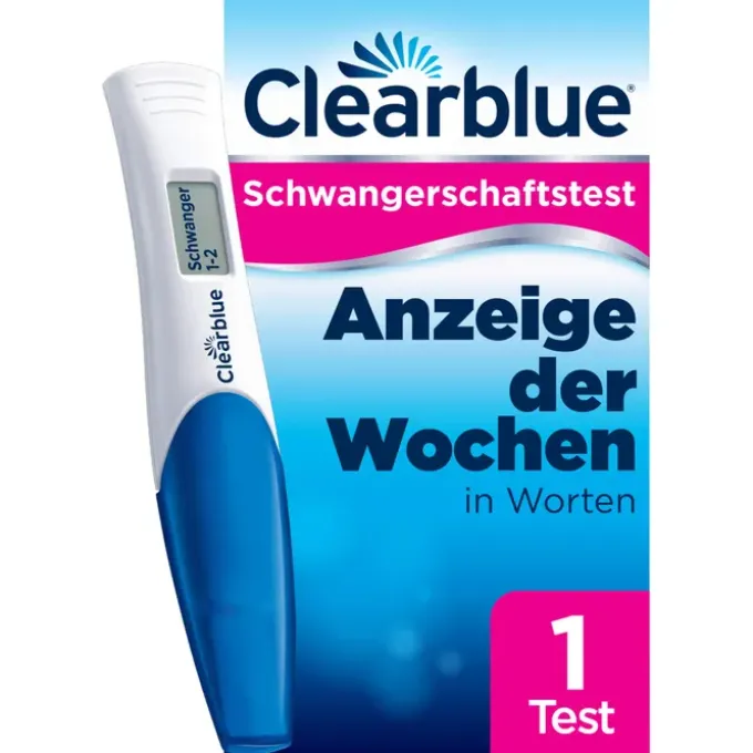 CLEARBLUE Schwangerschaftstest mit Worten & Wochenbestimmung 1 St