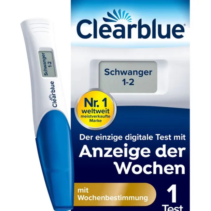 CLEARBLUE Schwangerschaftstest mit Worten & Wochenbestimmung 1 St